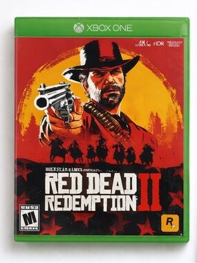 Red Dead Redemption II Xbox One – 2 Disc Set Complete w/ Map